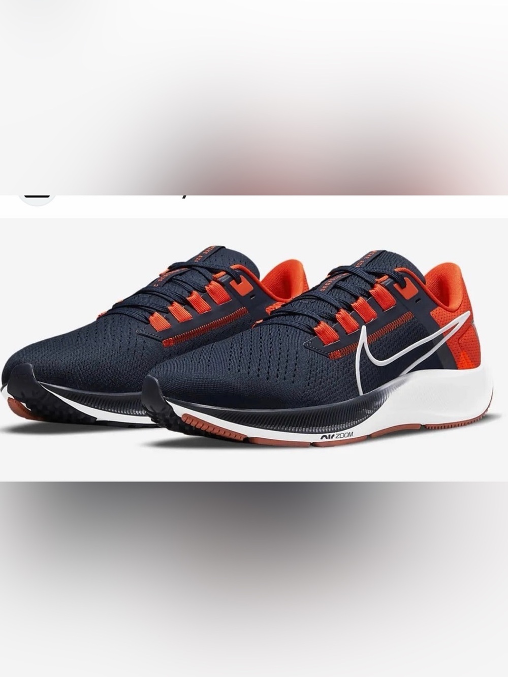 Nike Air Zoom Pegasus 38 Virginia Cavaliers Running Shoes